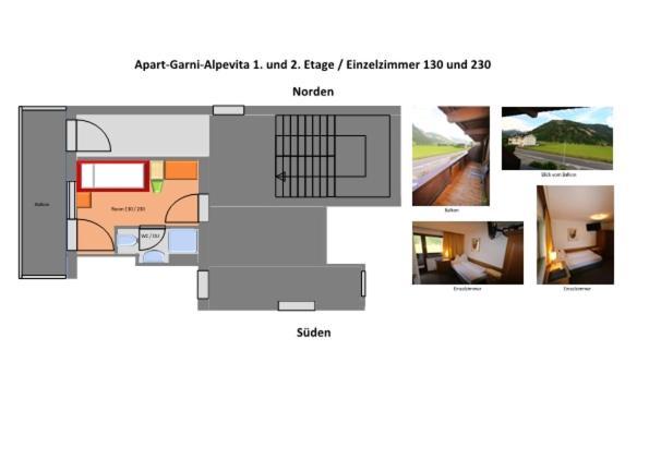 Apart-garni Alpevita Affittacamere 3*